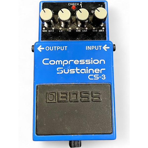 Used BOSS CS3 Compressor Sustainer Effect Pedal