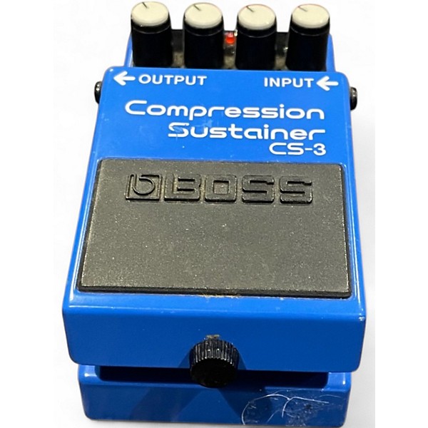 Used BOSS CS3 Compressor Sustainer Effect Pedal