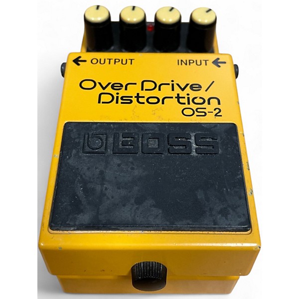 Used BOSS OS2 Overdrive Distortion Effect Pedal