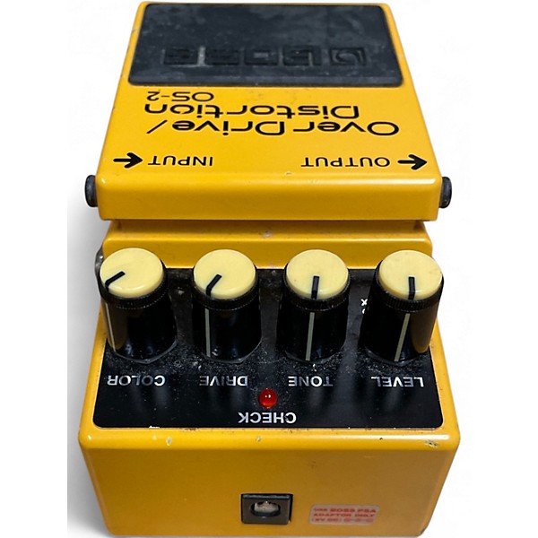 Used BOSS OS2 Overdrive Distortion Effect Pedal