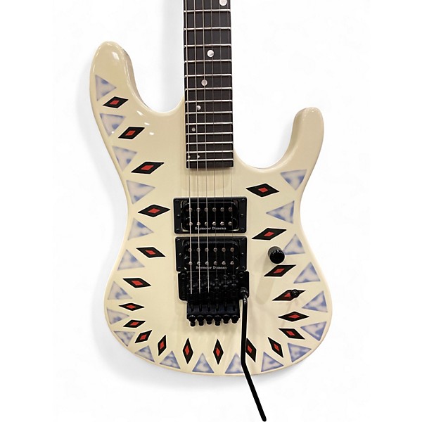 Used Kramer NIGHTSWAN Antique White Solid Body Electric Guitar