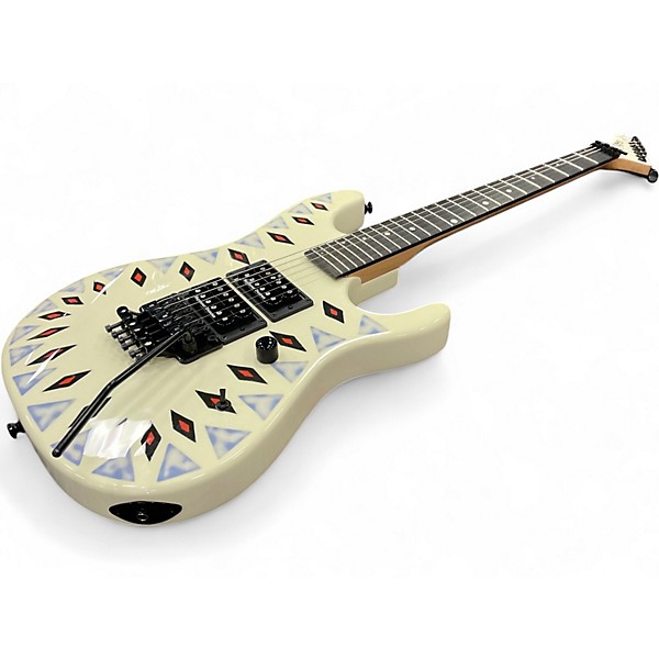 Used Kramer NIGHTSWAN Antique White Solid Body Electric Guitar