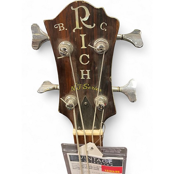 Vintage 1983 B.C. Rich NJ EAGLE BASS CHAMPAGNE SPARKLE Electric Bass Guitar