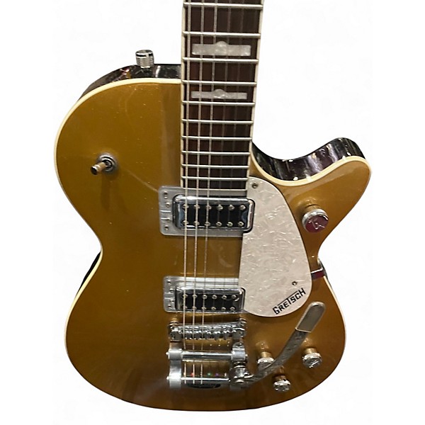 Used Gretsch Guitars G5230T Gold Sparkle Solid Body Electric Guitar