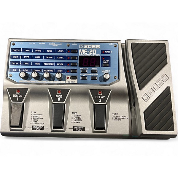 Used 2010 BOSS ME20 Guitar Multi Effect Processor