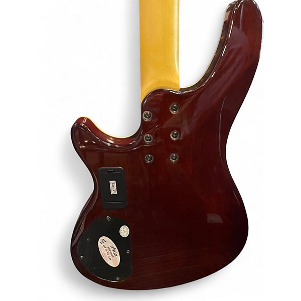 Used Schecter Guitar Research Omen Extreme 4 String Old Vintage Sunburst Electric Bass Guitar