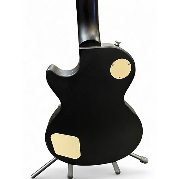 Used Epiphone Les Paul Traditional Pro IV Black and White Solid Body Electric Guitar