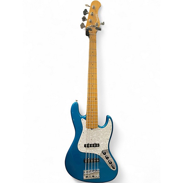 Used 2020 Sadowsky Guitars NYC 5-20 40TH ANNIVERSARY METALLIC OCEAN TURQUOISE Electric Bass Guitar