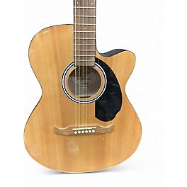 Used Fender FA135CE Concert Natural Acoustic Electric Guitar
