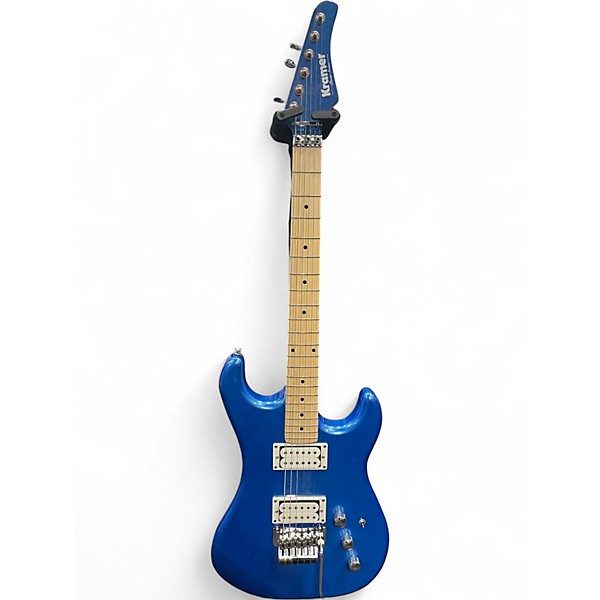 Used Kramer PACER CLASSIC Electron Blue Metallic Solid Body Electric Guitar