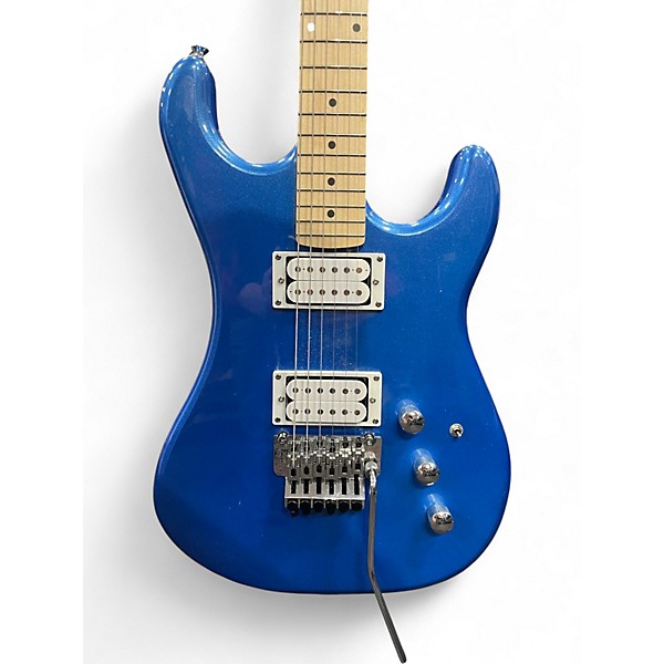 Used Kramer PACER CLASSIC Electron Blue Metallic Solid Body Electric Guitar