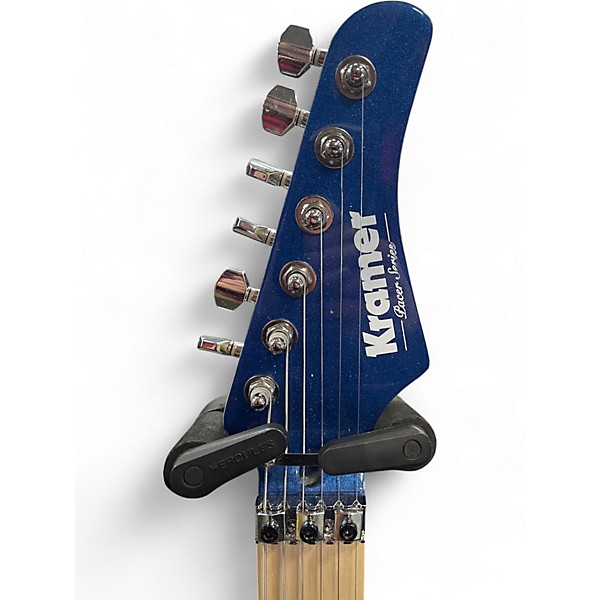 Used Kramer PACER CLASSIC Electron Blue Metallic Solid Body Electric Guitar