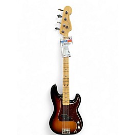 Used Fender American Standard Precision Bass 3 Color Sunburst Electric Bass Guitar