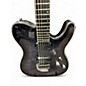 Used Schecter Guitar Research Hybrid PT Trans Black Solid Body Electric Guitar