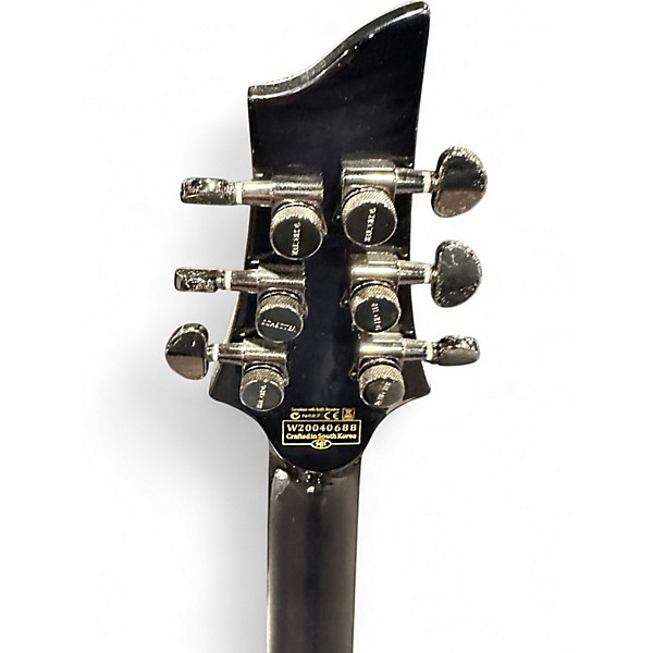 Used Schecter Guitar Research Hybrid PT Trans Black Solid Body Electric Guitar