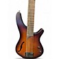 Used Ibanez SRH505 BROWN BURST FLAT Electric Bass Guitar