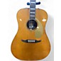 Used Fender california vintage king Natural Acoustic Electric Guitar