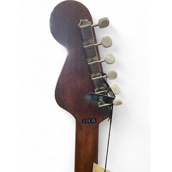 Used Fender california vintage king Natural Acoustic Electric Guitar