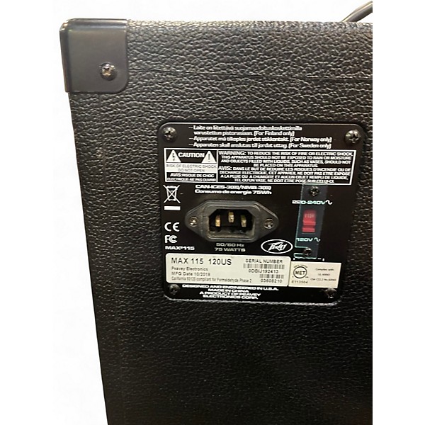 Used Peavey MAX 115 Bass Combo Amp