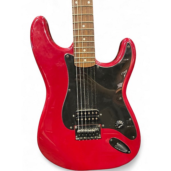 Used Squier Bullet Stratocaster 20th Anniversary Dakota Red Solid Body Electric Guitar