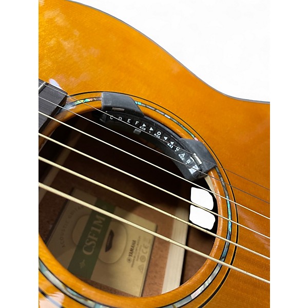 Used Yamaha CSF1M Natural Acoustic Electric Guitar