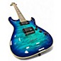 Used Schecter Guitar Research Omen Extreme 6 Ocean Blue Burst Solid Body Electric Guitar
