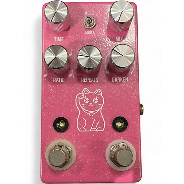 Used JHS Pedals LUCKY CAT DELAY Effect Pedal