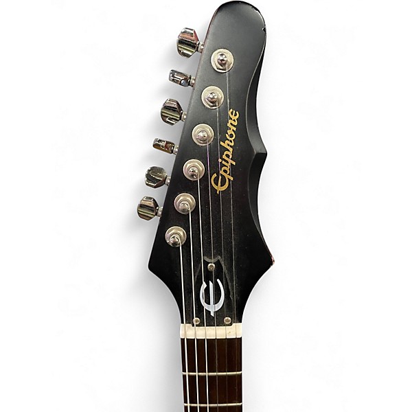 Used Epiphone CORONET Satin Red Solid Body Electric Guitar