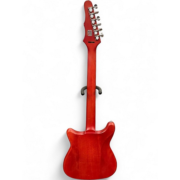 Used Epiphone CORONET Satin Red Solid Body Electric Guitar