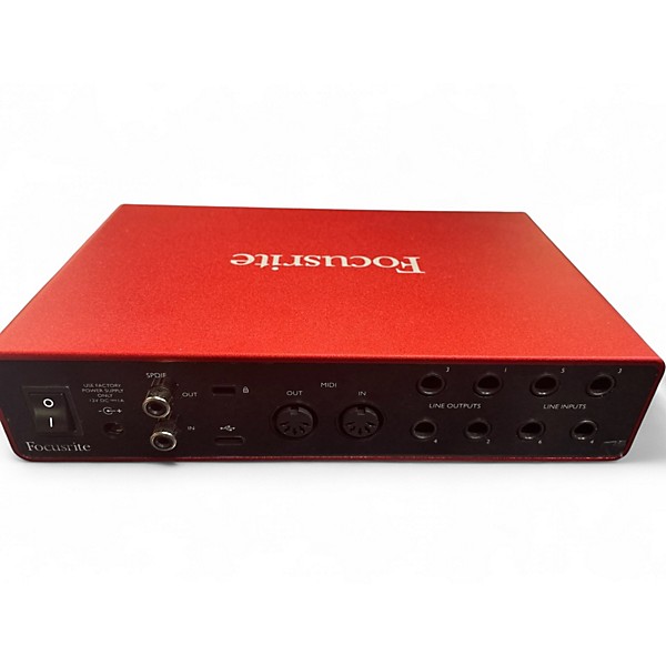 Used Focusrite SCARLETT 8I6 GEN 4 Audio Interface
