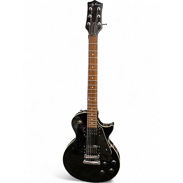 Used Jay Turser Single Cut Black Solid Body Electric Guitar