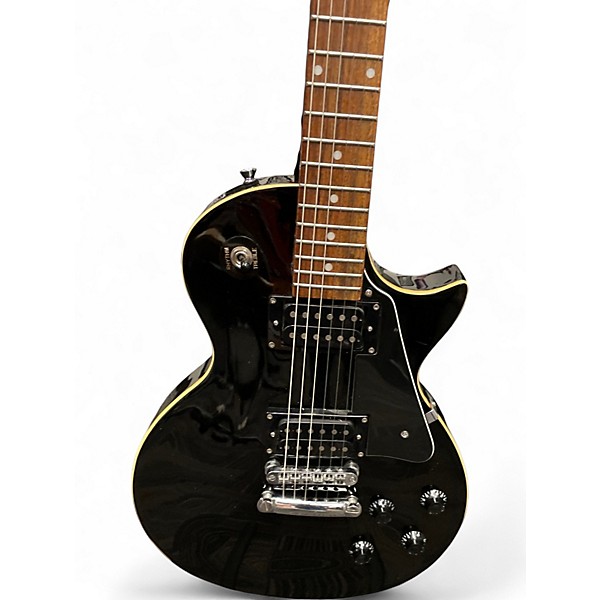 Used Jay Turser Single Cut Black Solid Body Electric Guitar
