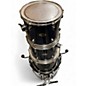 Used 2020s Pearl 5 Piece Forum Metallic Silver Drum Kit
