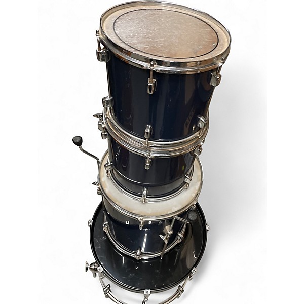 Used 2020s Pearl 5 Piece Forum Metallic Silver Drum Kit