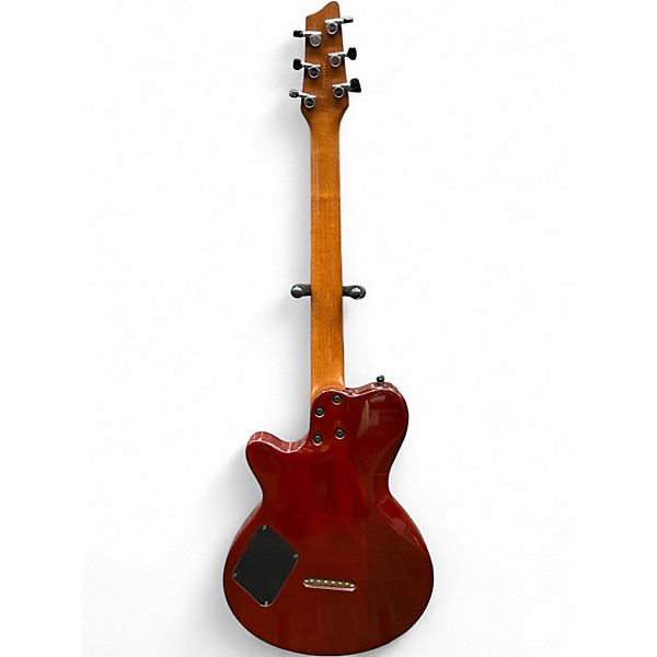 Used Godin LGSP90 Dark Cherry Burst Solid Body Electric Guitar