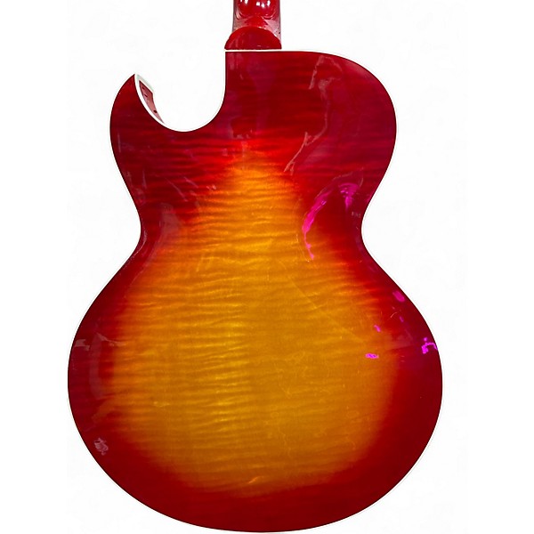 Used Gibson ES137 Custom 2 Color Sunburst Hollow Body Electric Guitar