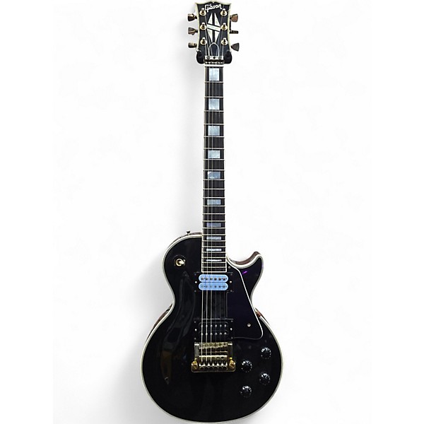 Used 1986 Gibson Les Paul Custom Black Solid Body Electric Guitar