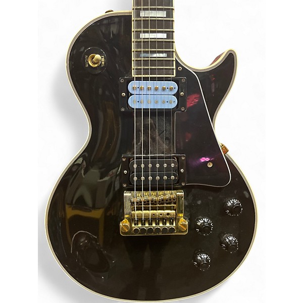 Used 1986 Gibson Les Paul Custom Black Solid Body Electric Guitar