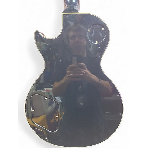 Used 1986 Gibson Les Paul Custom Black Solid Body Electric Guitar