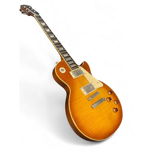 Used Epiphone Les Paul Standard Pro Sunburst Solid Body Electric Guitar