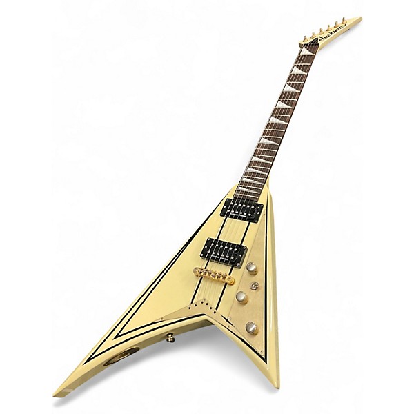 Used Jackson Pro series Rhoads White Solid Body Electric Guitar