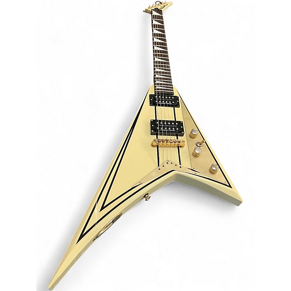 Used Jackson Pro series Rhoads White Solid Body Electric Guitar