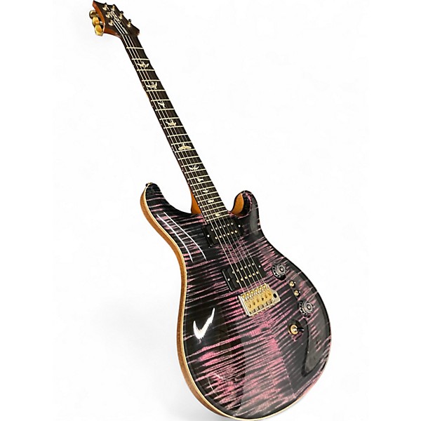 Used PRS Custom 24 10 Top - 2022 PURPLE IRIS Solid Body Electric Guitar