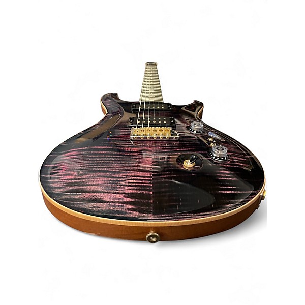 Used PRS Custom 24 10 Top - 2022 PURPLE IRIS Solid Body Electric Guitar