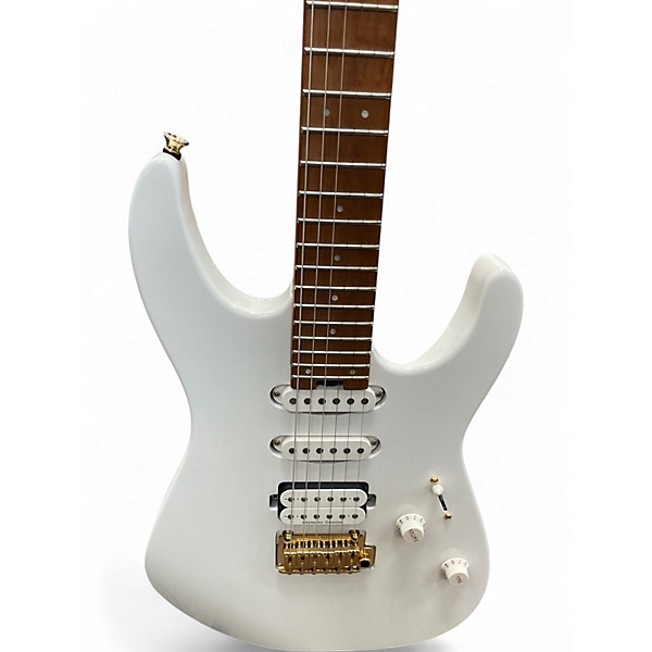 Used Charvel DK24 HSS WHITE Solid Body Electric Guitar
