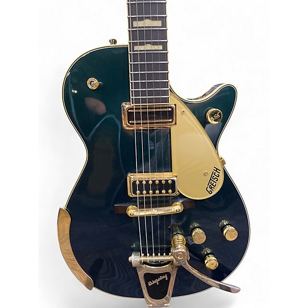 Used Gretsch Guitars G6128T-57 Vintage Select Edition '57 Duo Jet Green Solid Body Electric Guitar