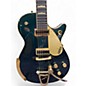 Used Gretsch Guitars G6128T-57 Vintage Select Edition '57 Duo Jet Green Solid Body Electric Guitar