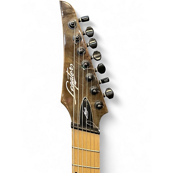 Used 2020 Legator Ninja Special 7 Brown Solid Body Electric Guitar
