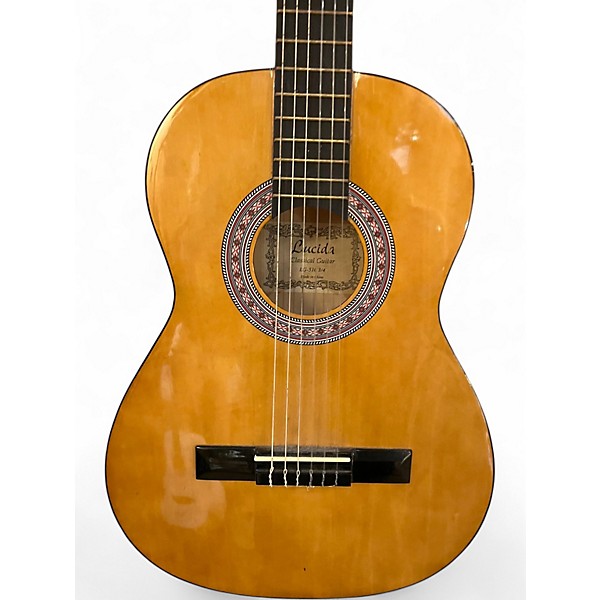 Used Lucida LG-510 3/4 Natural Classical Acoustic Guitar