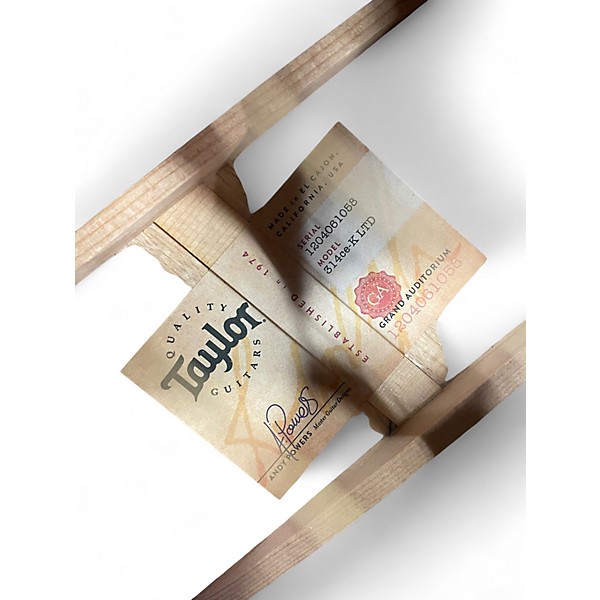 Used Taylor 314CE-K-LTD 2 Color Sunburst Acoustic Electric Guitar